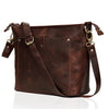 Manchester Brown Leather Tote Bag For Women