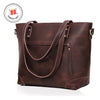Bournemouth Brown Leather Tote Bag For Women