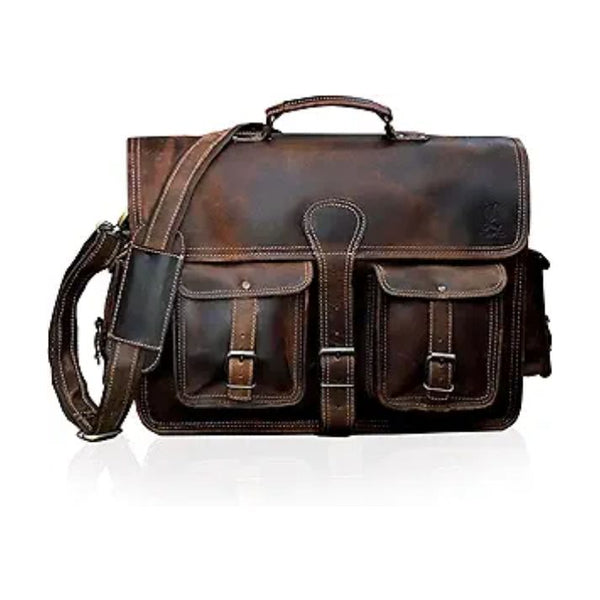 Salisbury Leather Messenger Bag For Men