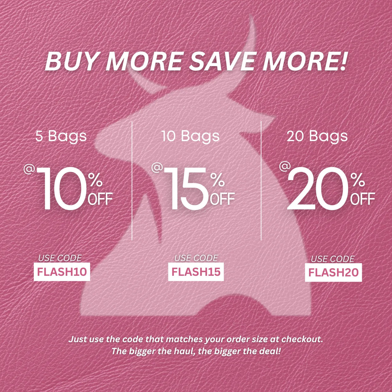 PORTLAND BUFFALO LEATHER TOTE BAG - PINK