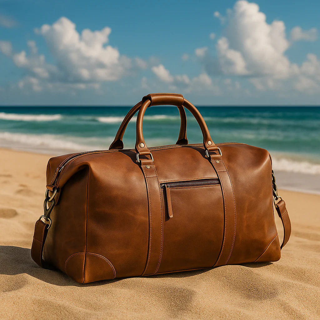 Nashville Leather Duffel Travel Bag