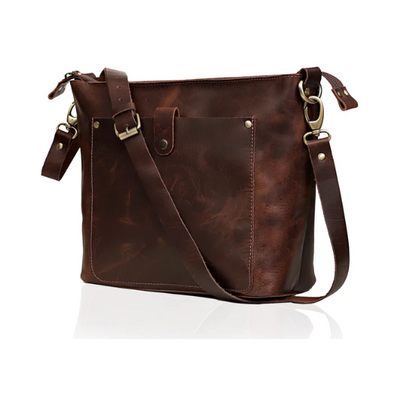 PHOENIX BUFFALO LEATHER TOTE