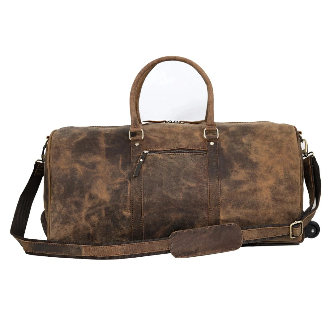 Atlanta Leather Duffle Combo