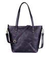Bournemouth Purple Leather Tote Bag For Women