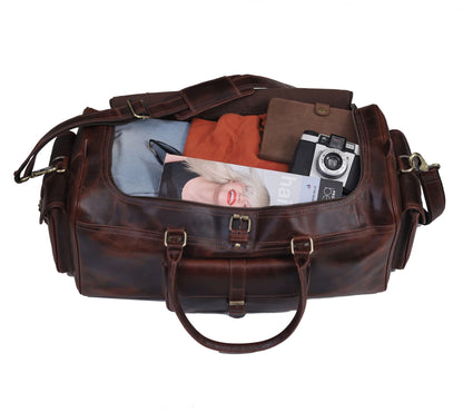 Roosevelt Leather Duffle Combo