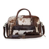Glastonbury Unisex Leather Duffle Bag